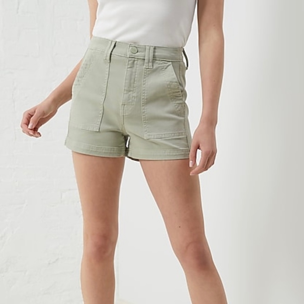 UpWest High Utility Denim Shorts